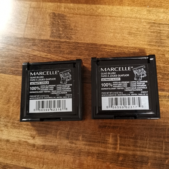 Marcelle Blush Quads - Picture 2 of 2